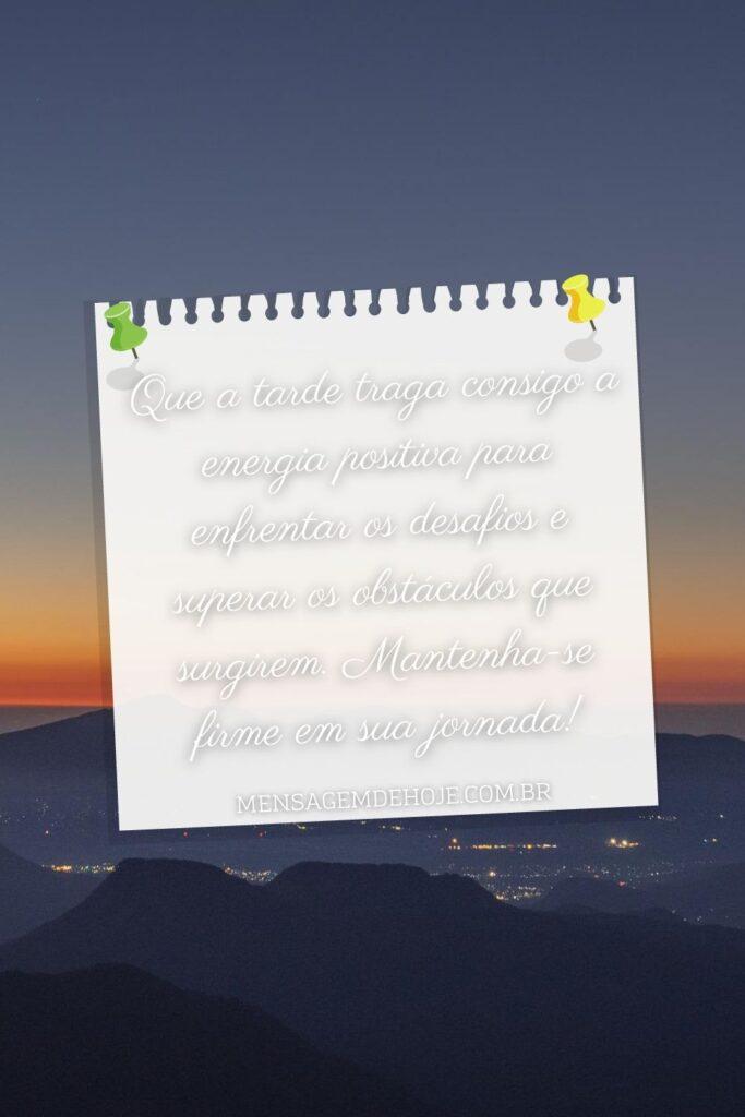 Boa Tarde 19 de Julho de 2023 17
