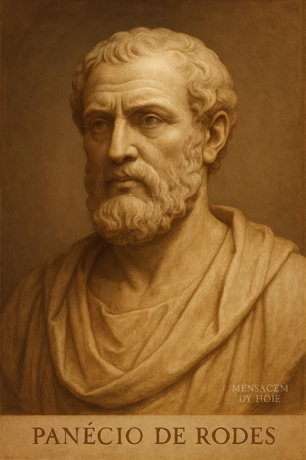 Frase Estoica de Panécio de Rodes: Mensagem de Hoje para Inspirar sua Filosofia Estoica