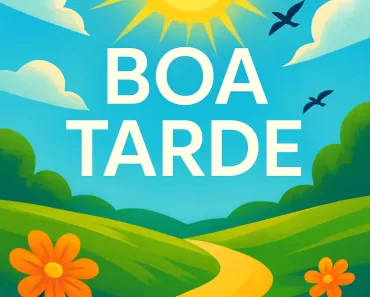 Boa Tarde: Encontre Sua Força Interior para Uma Tarde de Energia e Produtividade 3