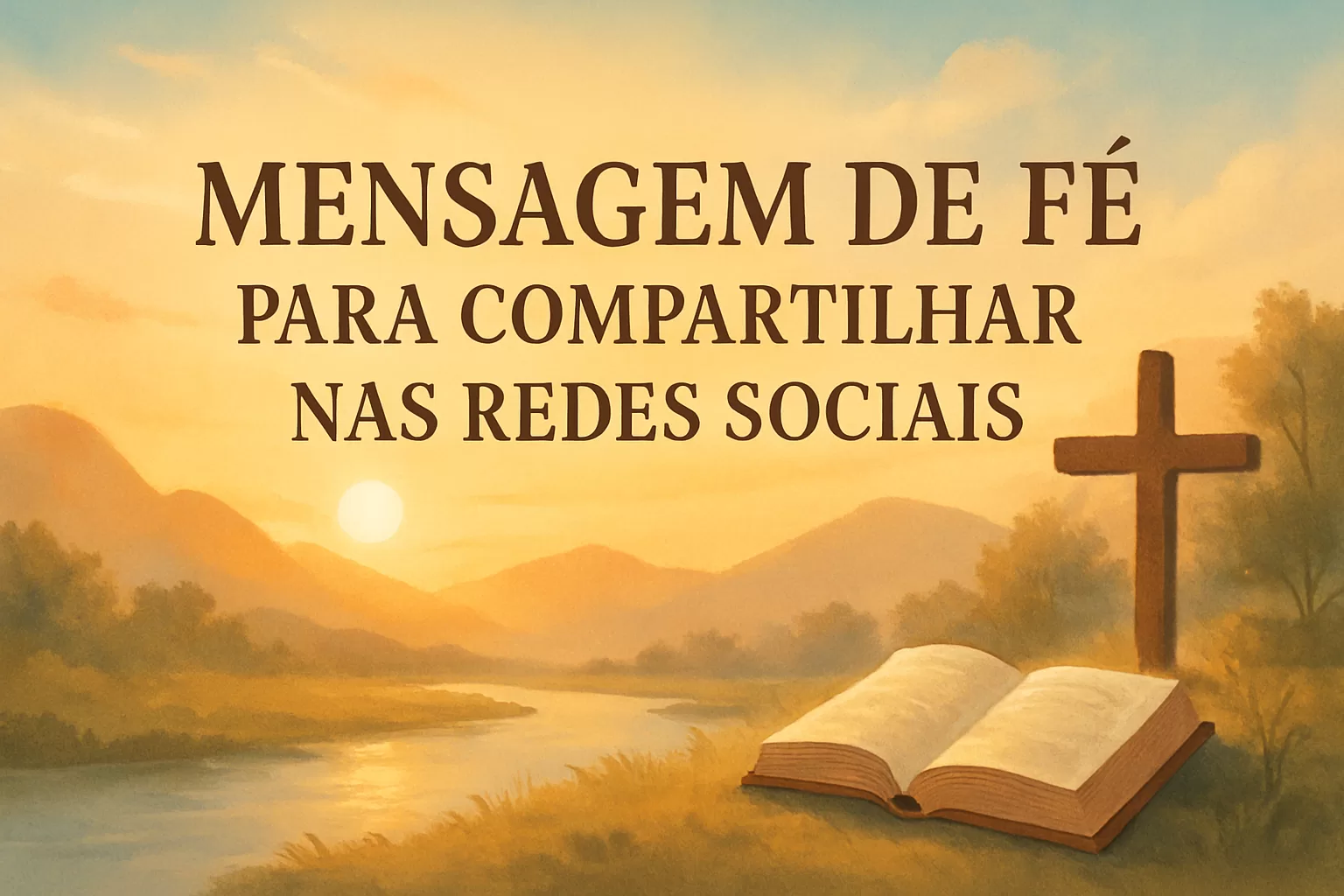 Mensagem de Fé para Compartilhar nas Redes Sociais: Inspire e Edifique