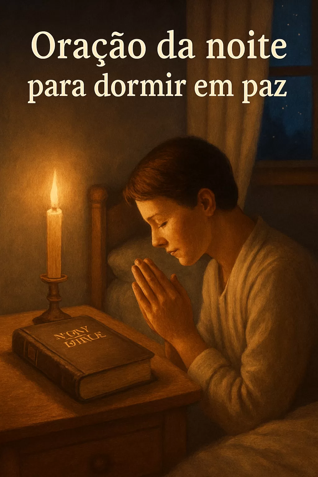 Oração da Noite para Dormir em Paz: Guia Bíblico Completo