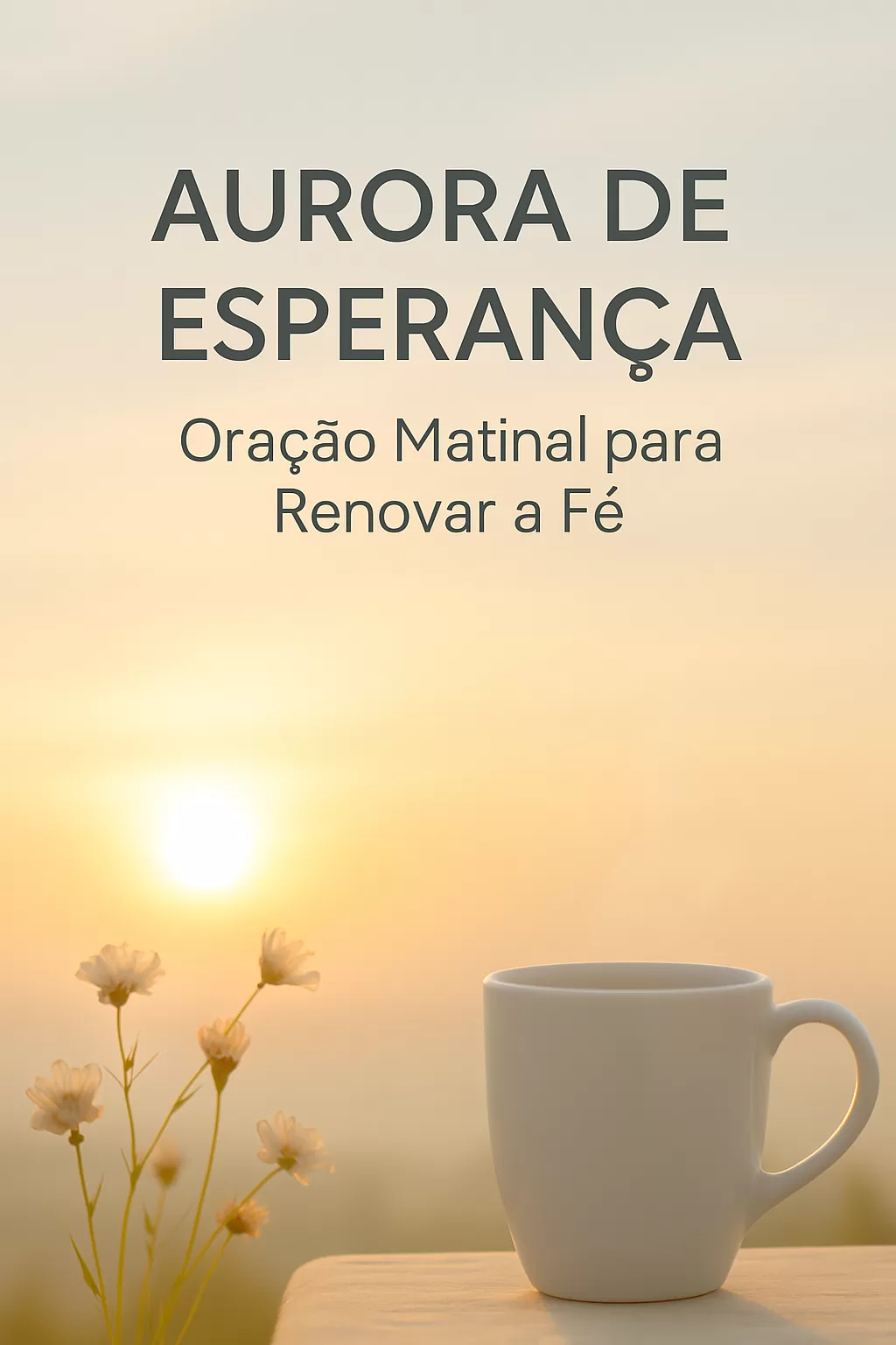 Aurora de Esperança: Oração Matinal para Renovar a Fé