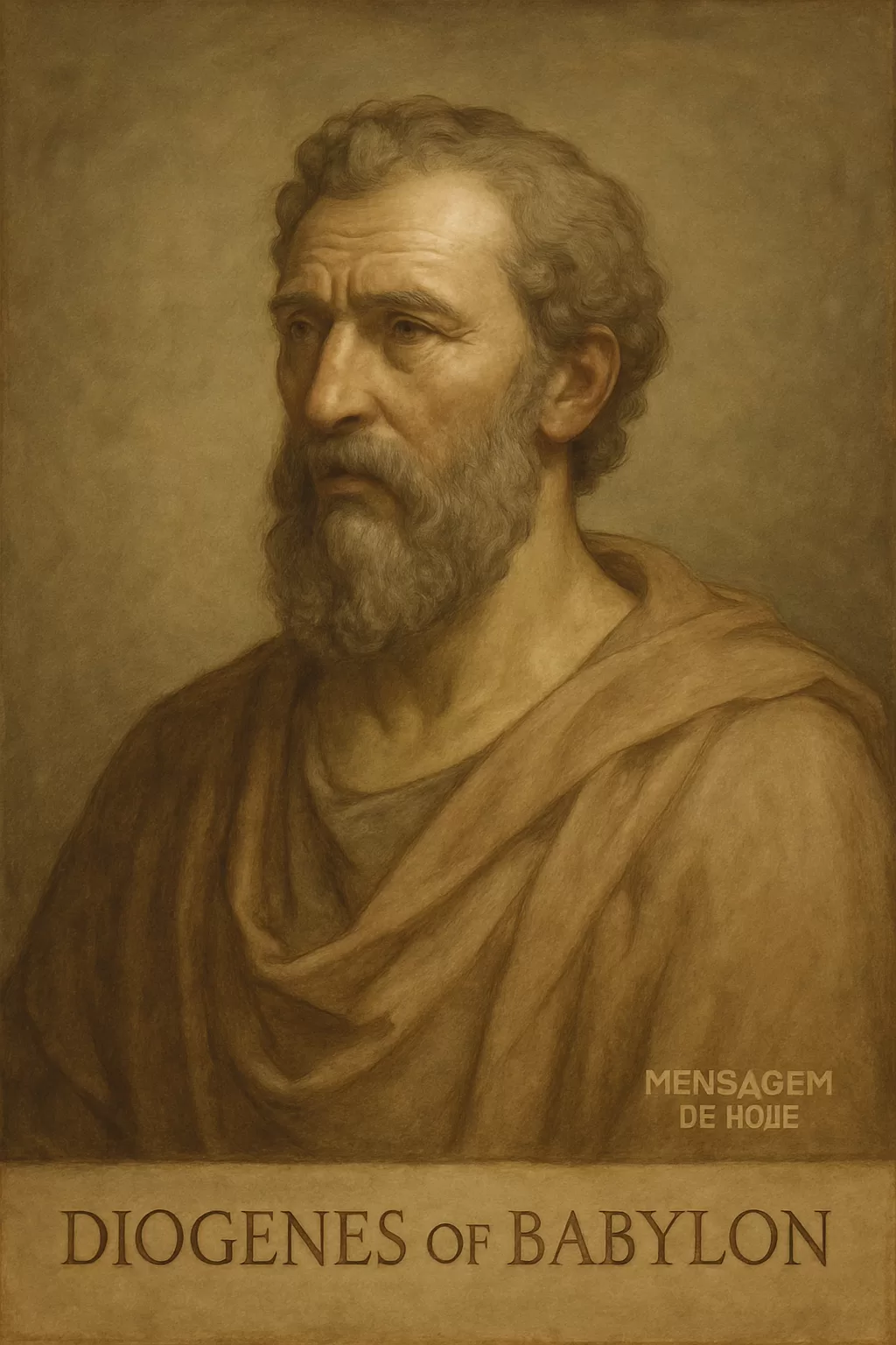 Frase Estoica de Diógenes da Babilônia: Mensagem de Hoje para Inspirar sua Filosofia Estoica