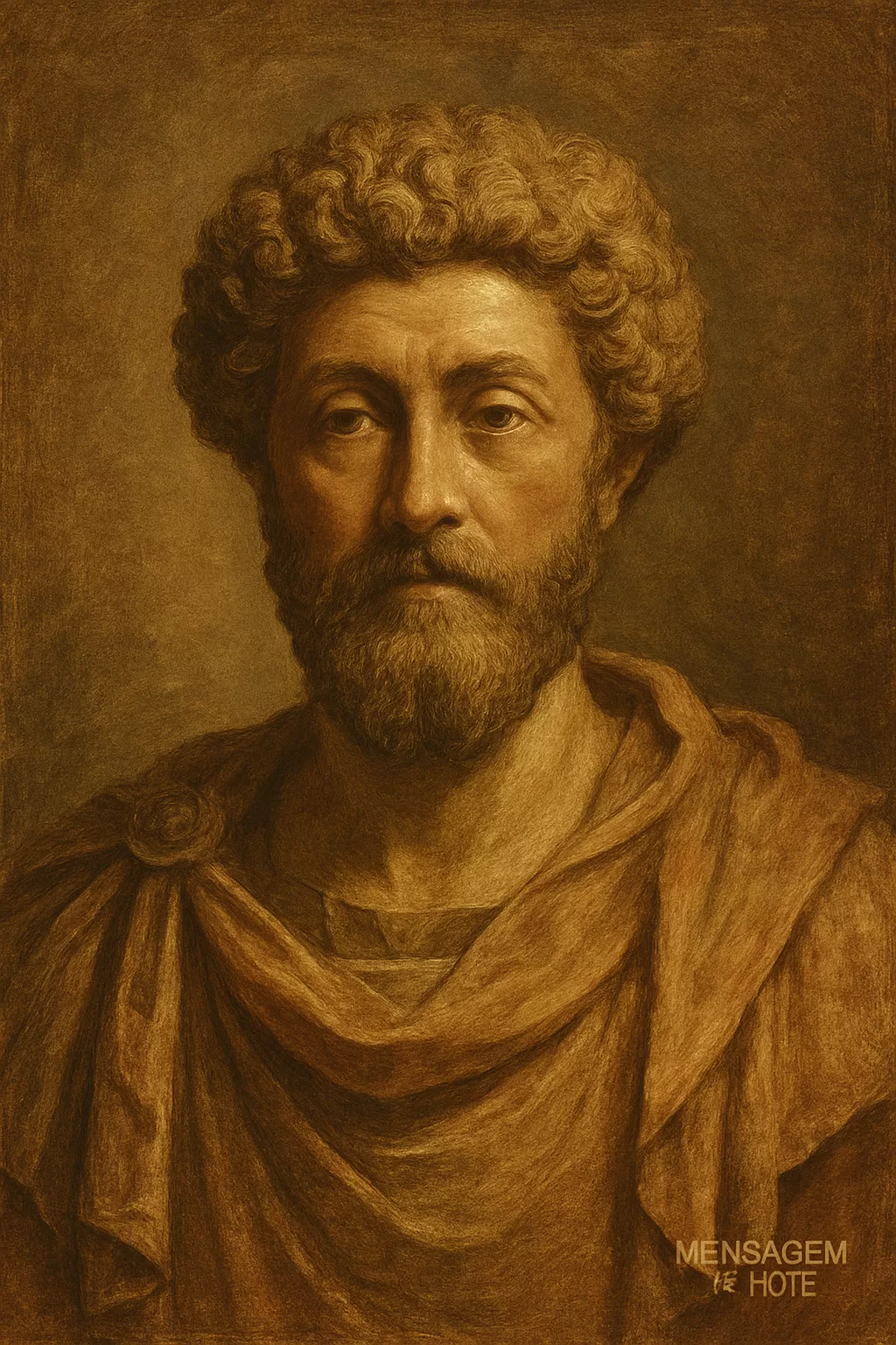 Frase Estoica de Marco Aurélio: Mensagem de Hoje para Inspirar com Filosofia Estoica