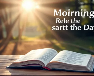 Reflexões Espirituais para Começar o Dia com Deus 1
