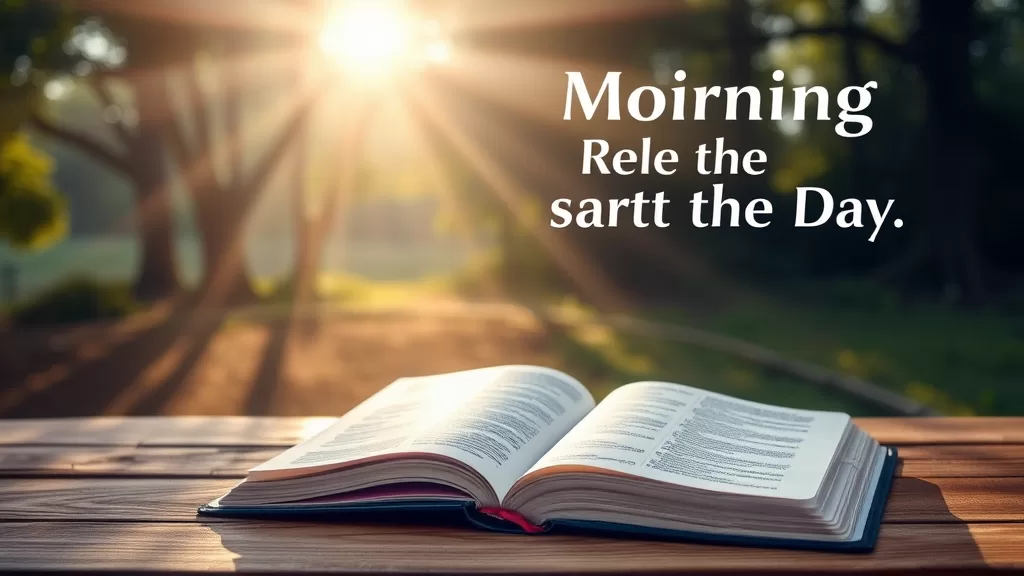 Reflexões Espirituais para Começar o Dia com Deus