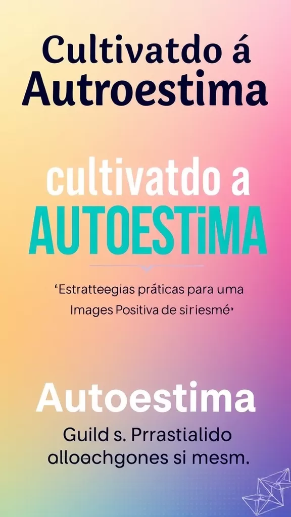 Autoestima: Guia Prático para uma Imagem Positiva
