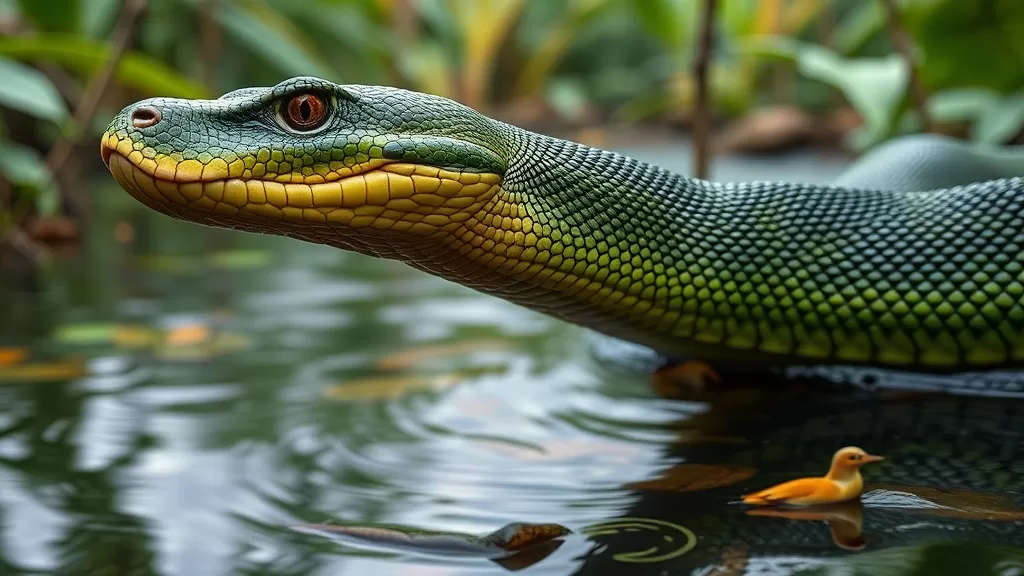 Anaconda Verde do Norte: Descoberta Surpreendente na Amazônia