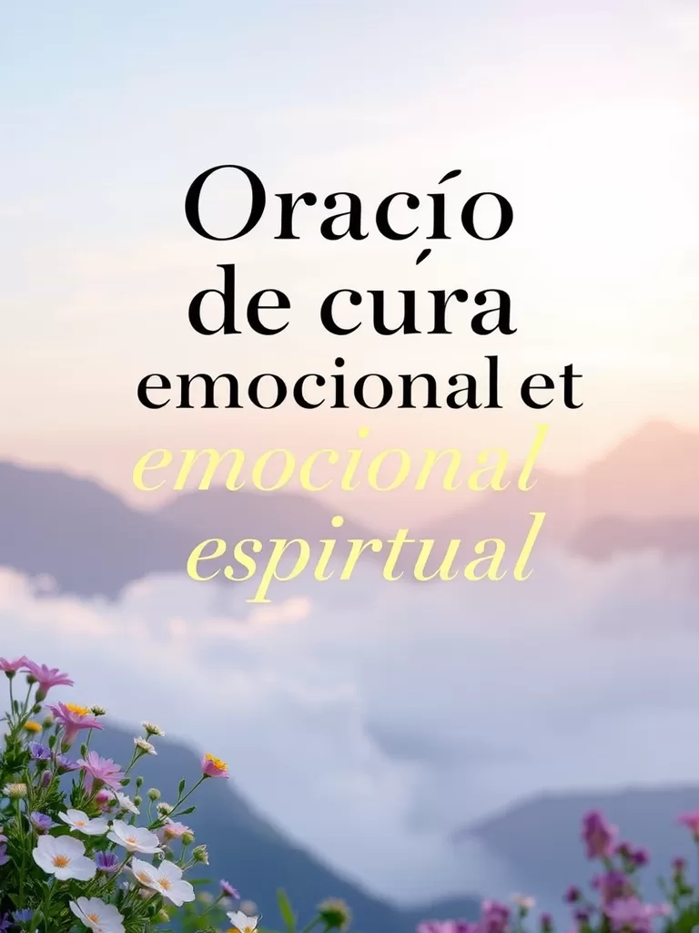 Oração de Cura Emocional: Paz e Restauração