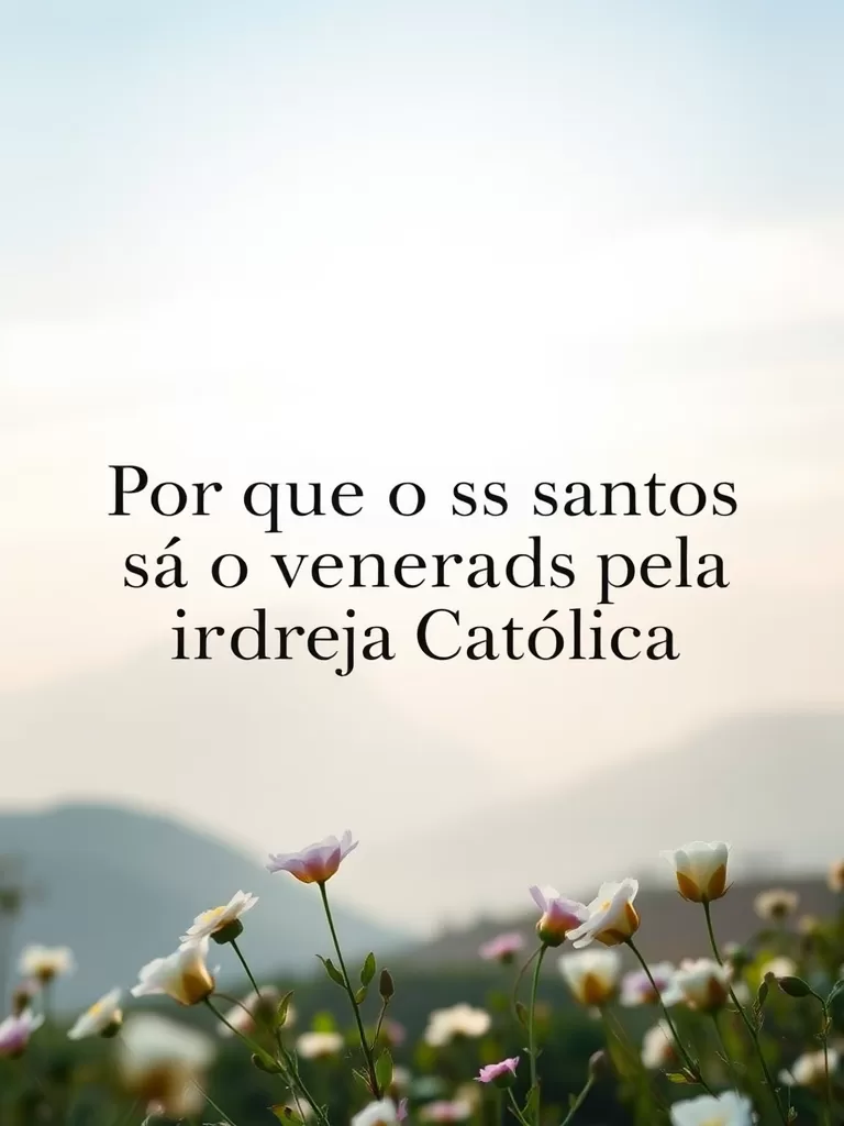 Veneração dos Santos: Por Que a Igreja Católica os Honra?