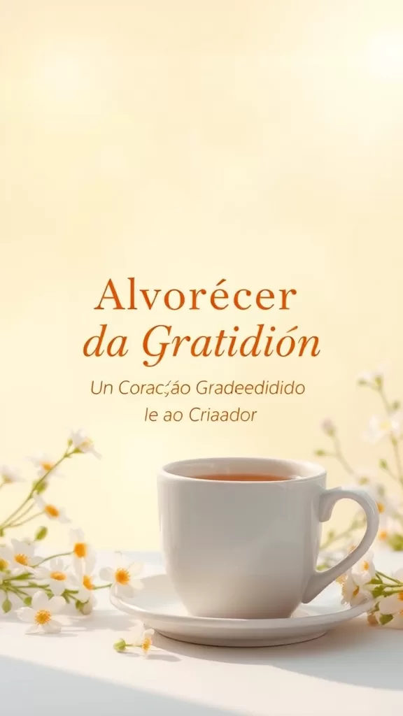 Alvorecer da Gratidão: Um Coração Agradecido ao Criador