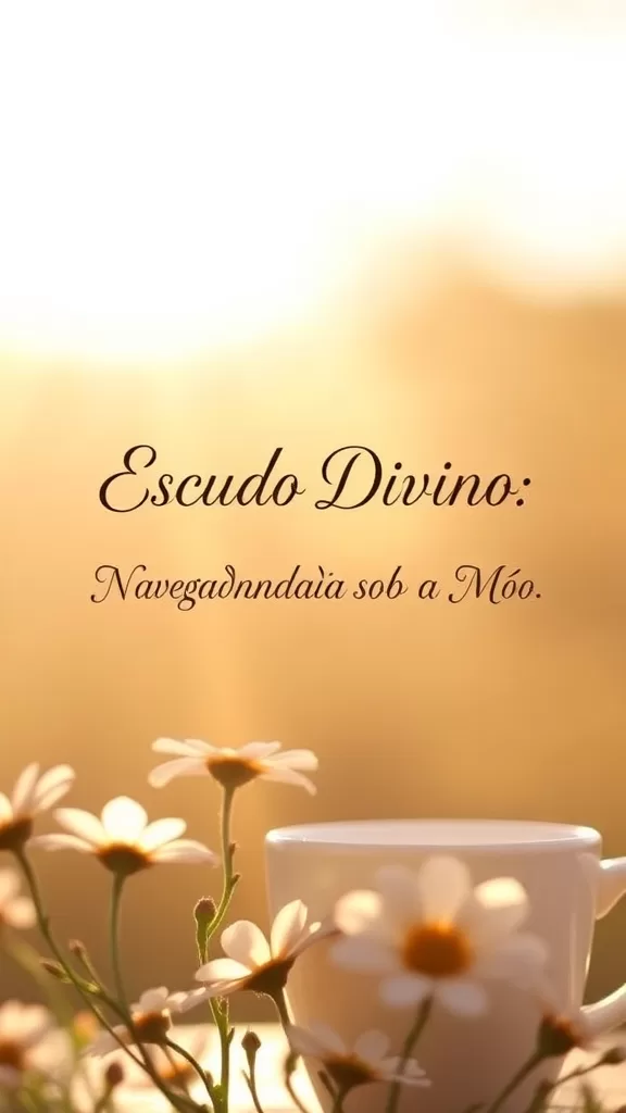 Escudo Divino: Navegando o Dia sob a Tua Mão