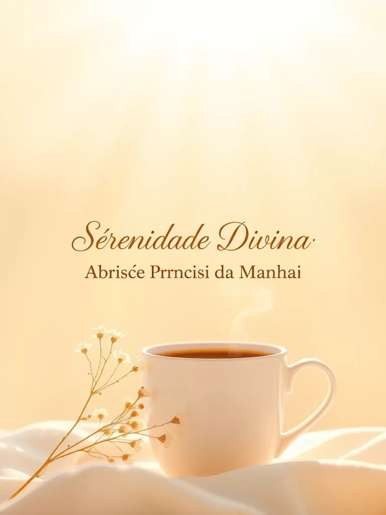 Serenidade Divina: Abraçando a Provisão da Manhã