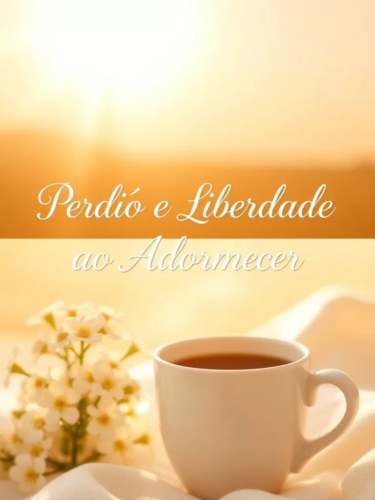 Perdão e Liberdade ao Adormecer
