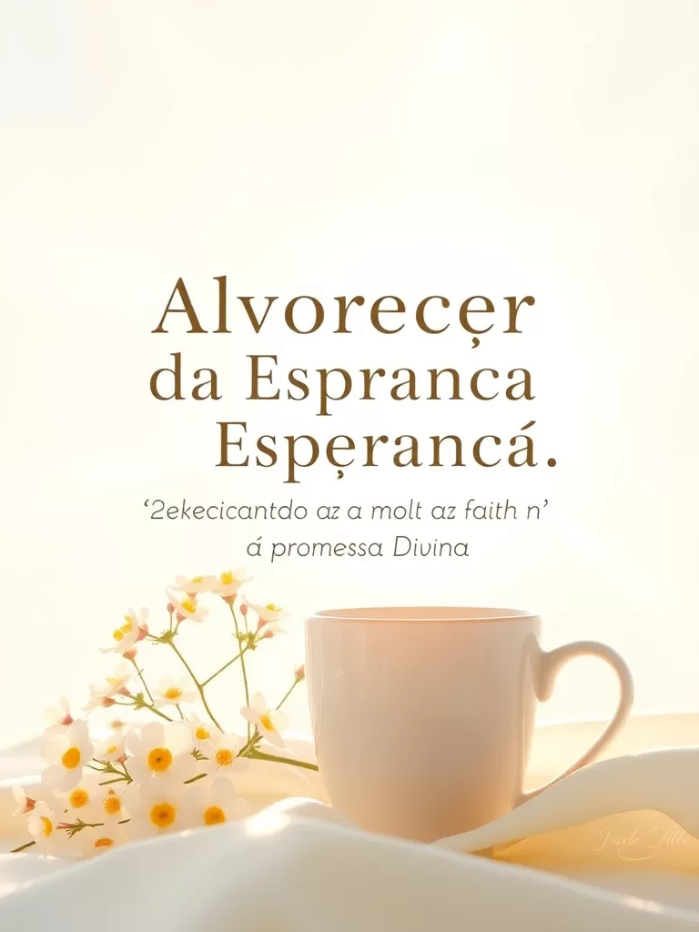 Alvorecer da Esperança: Renovando a Alma na Promessa Divina