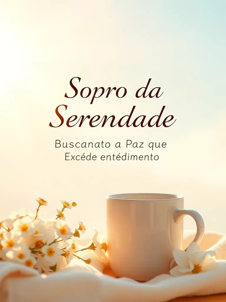 Sopro da Serenidade: Buscando a Paz que Excede Todo Entendimento