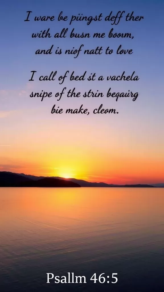 Salmo 46:5: Deus é Nosso Refúgio