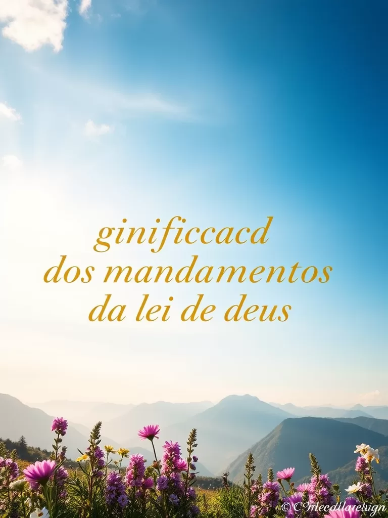 Mandamentos da Lei de Deus: Significado e Aplicações
