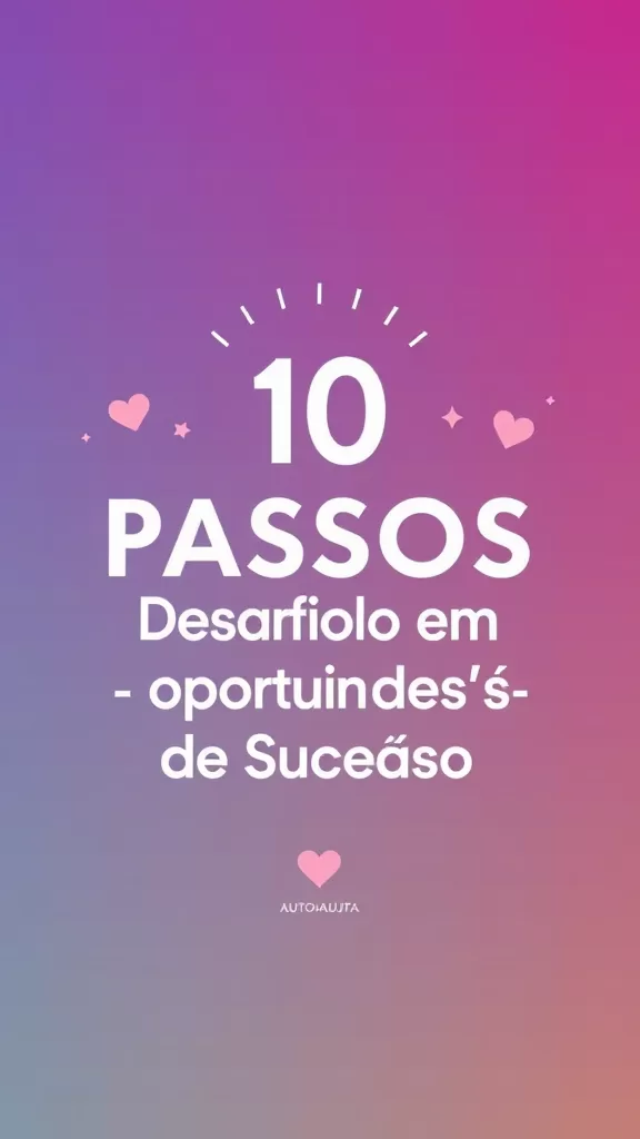 10 Passos: Transformando Desafios em Oportunidades de Sucesso