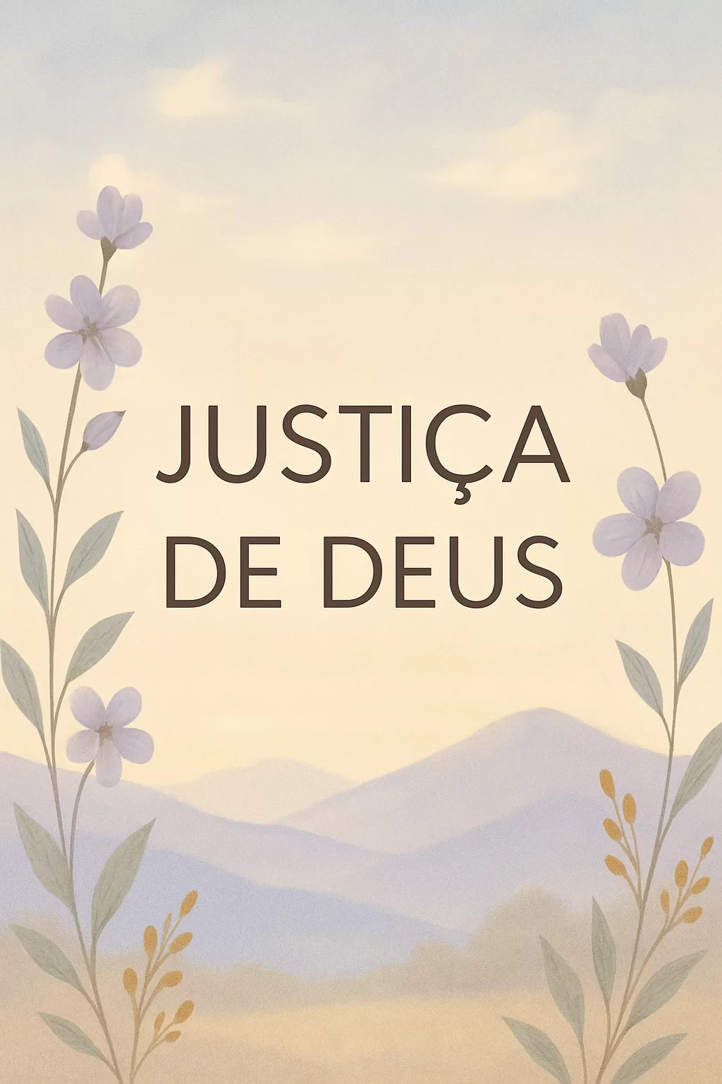 Justiça de Deus: Compreendendo a Justiça Divina