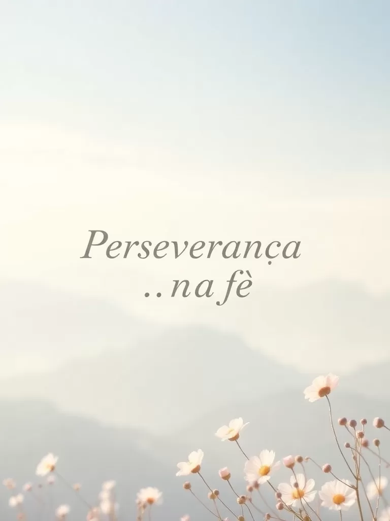Perseverance in Faith: A Biblical Guide