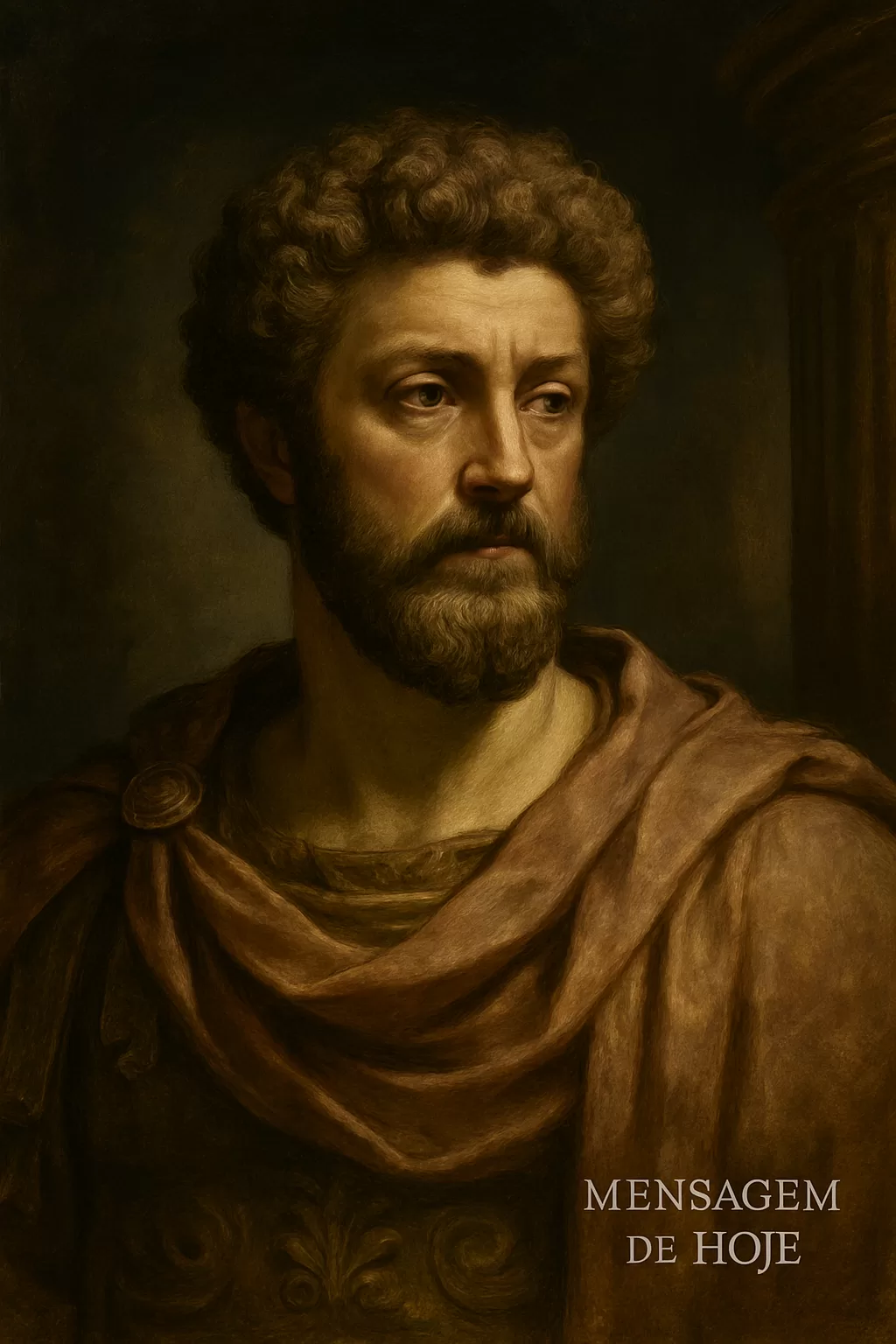 Frase Estoica de Marco Aurélio: Sua Mensagem de Hoje para a Serenidade