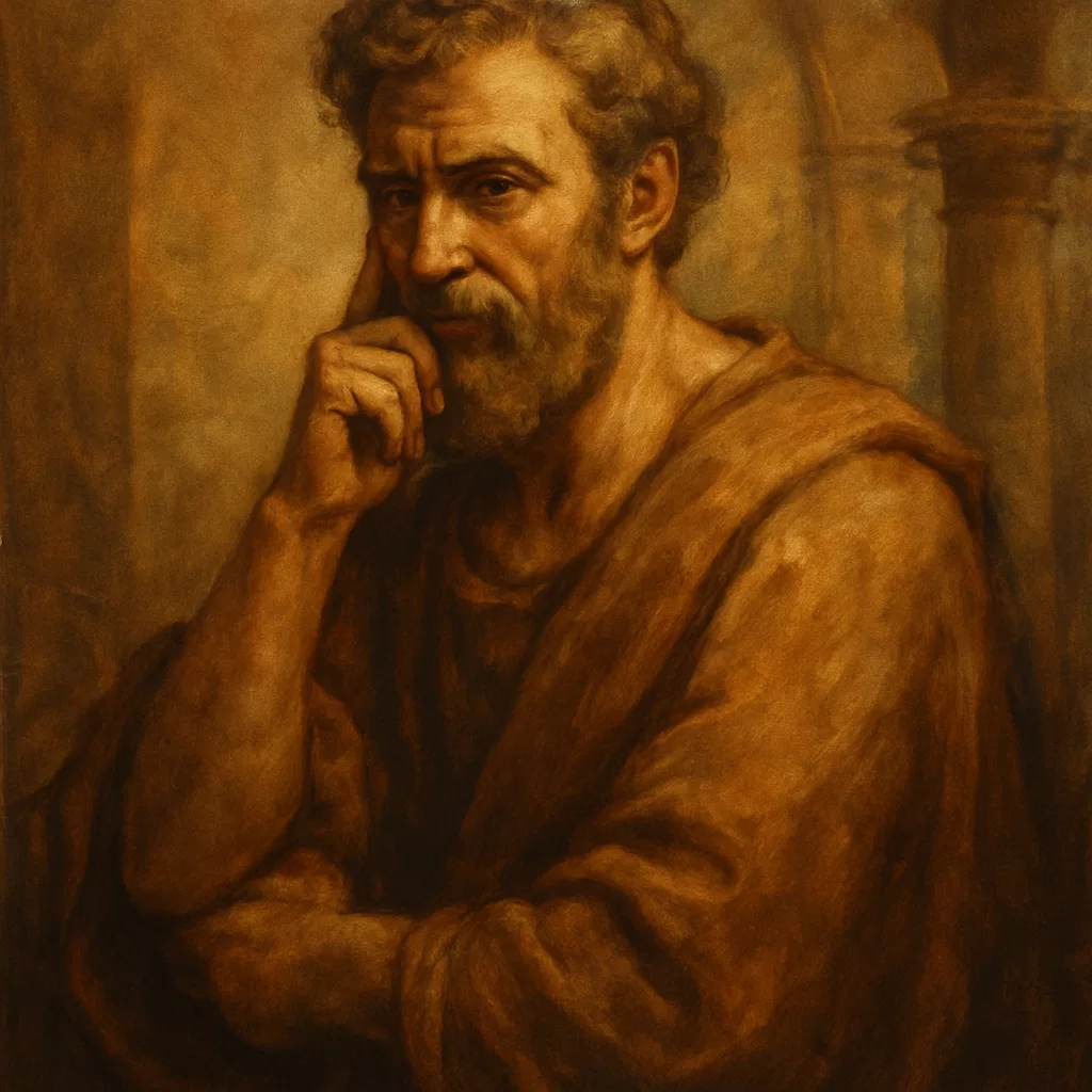 Ário Dídimo: A Âncora da Razão – Frase Estoica para a Serenidade Hoje