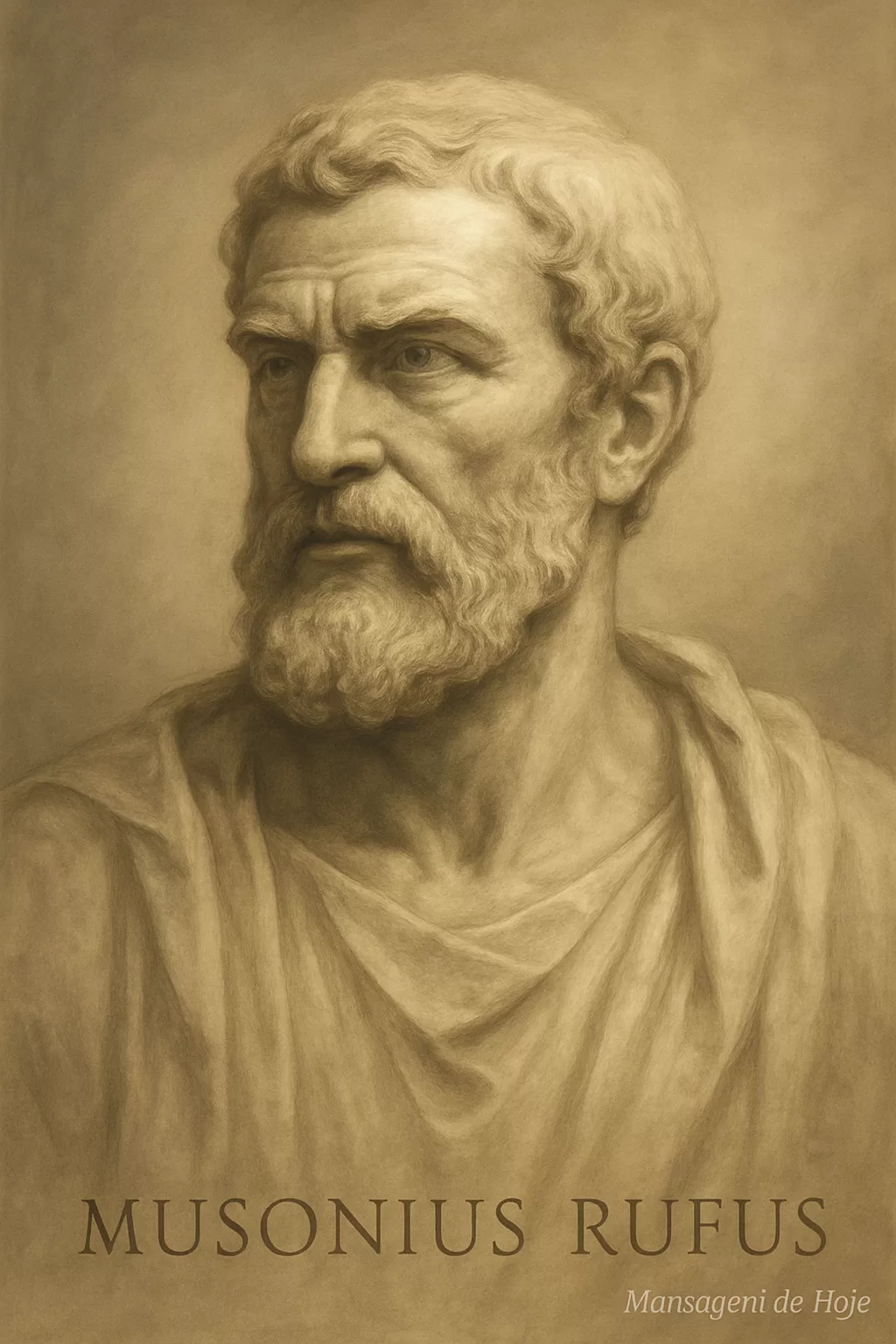 Musônio Rufo: Frase Estoica do Dia | Filosofia Estoica e a Mensagem de Hoje