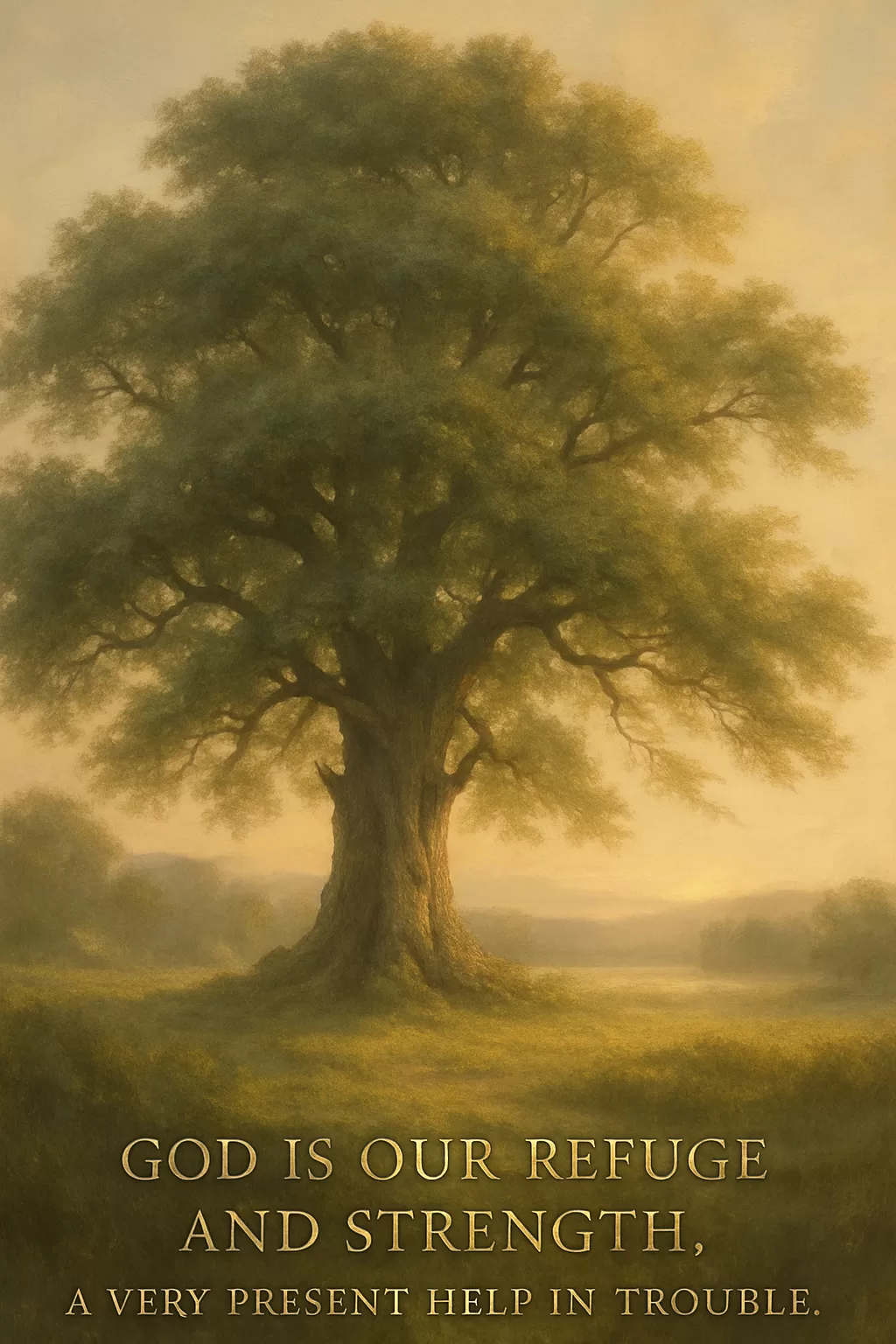 Deus: Refúgio, Força e Socorro Presente na Angústia