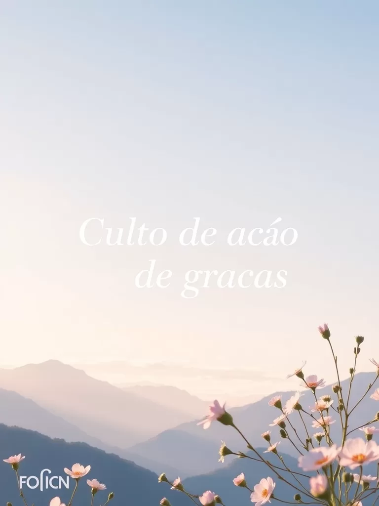 Culto de Ação de Graças: Guia Bíblico