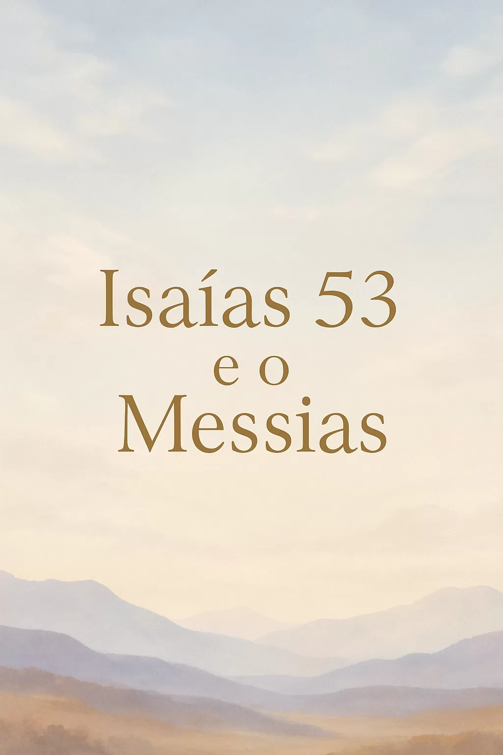 Isaías 53 e o Messias: A Profecia Cumprida em Jesus Cristo