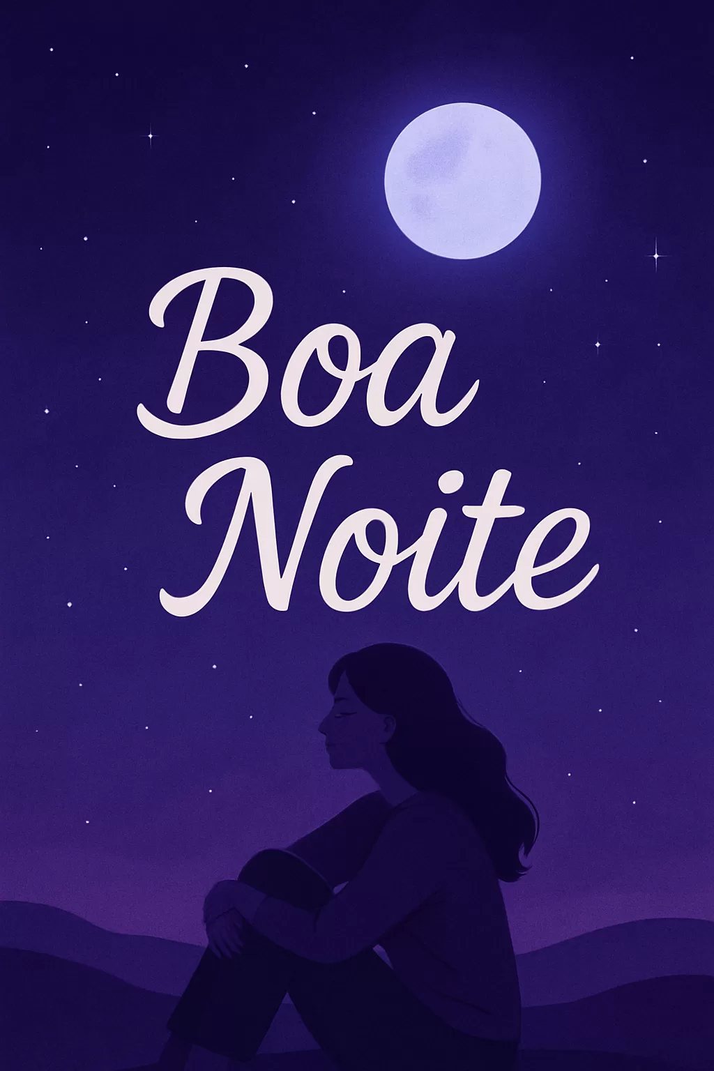 Serenidade Noturna: Paz, Reflexão e Descanso Profundo
