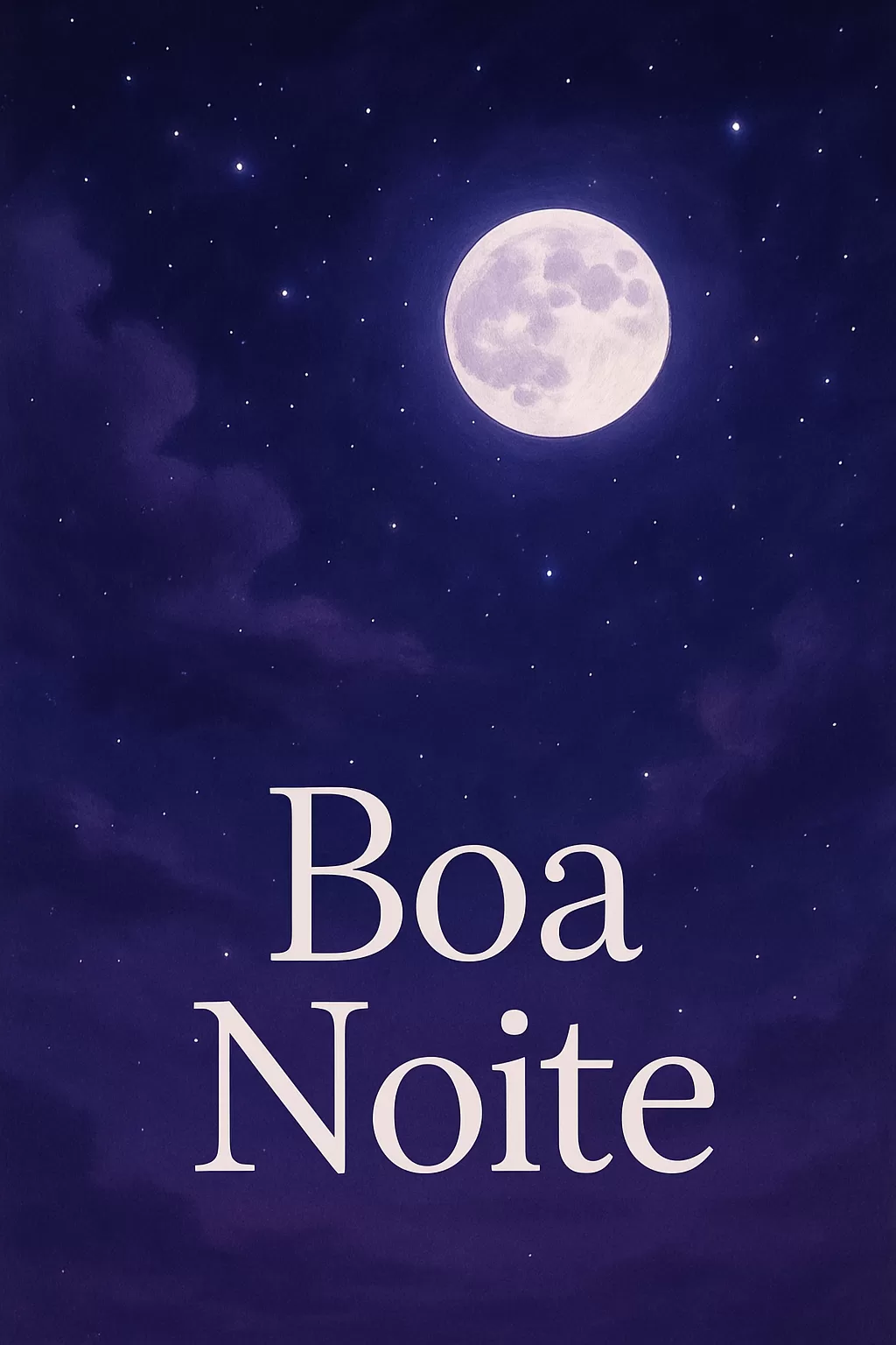Noite de Serenidade: Abraçando a Paz e a Renovação para o Amanhã