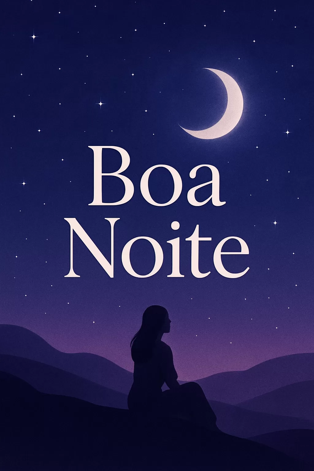 Serenidade Noturna: Um Convite à Paz e Renovação