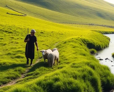 O Pastor Divino: Paz e Provisão em Salmos 23:1 4 O Pastor Divino: Paz e Provisão em Salmos 23:1 3