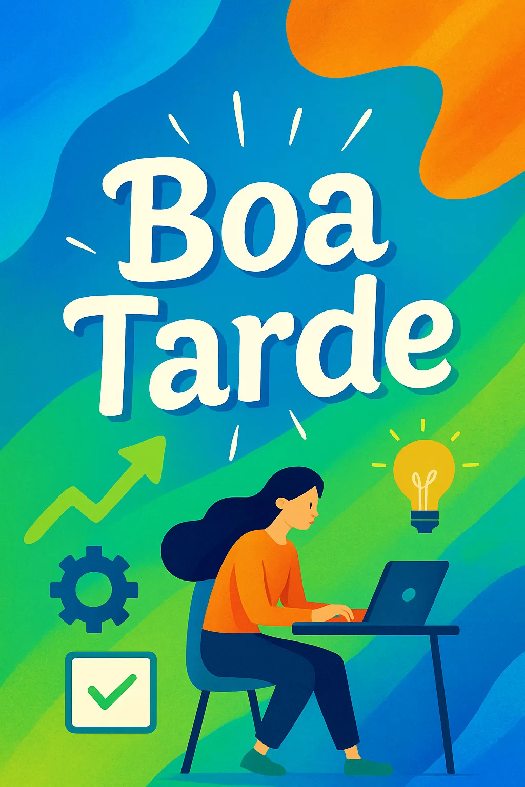 Boa Tarde Produtiva: Energia, Foco e Sucesso!