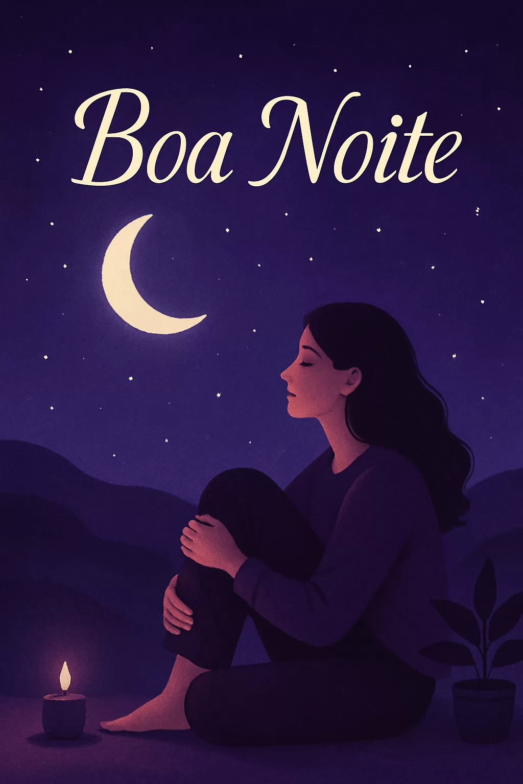 Serenidade Noturna: Uma Jornada de Paz e Renovação