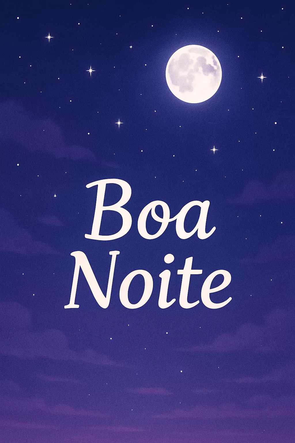 Boa Noite: Paz, Reflexão e Renovação