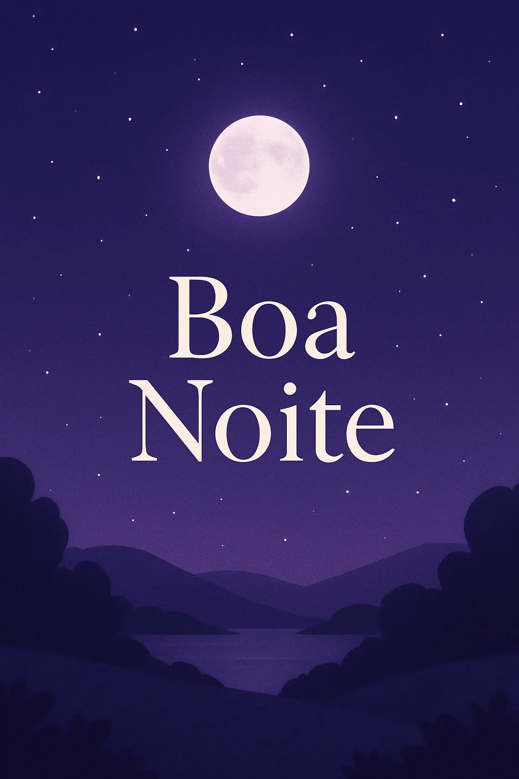 Boa Noite: Cultive Paz e Reflexão para um Amanhã Melhor