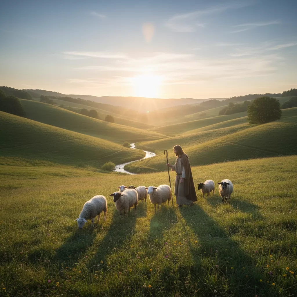 O Senhor é Meu Pastor: Plenitude e Paz em Sua Guiança