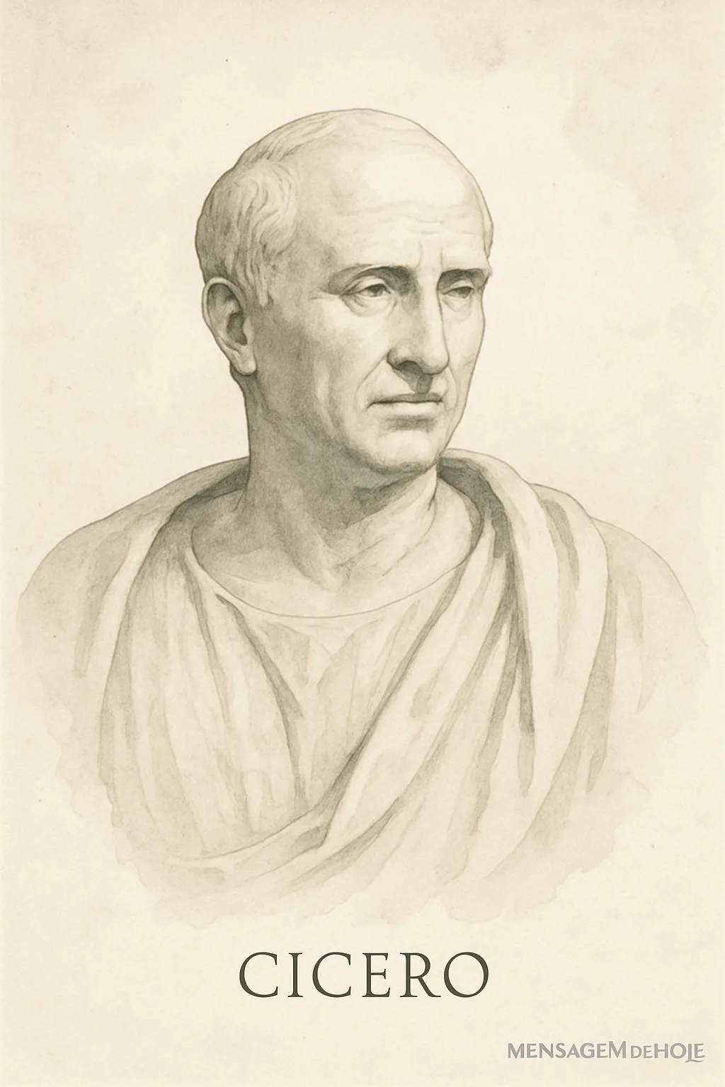 A Sabedoria Silenciosa de Cícero: Reflexões para a Alma