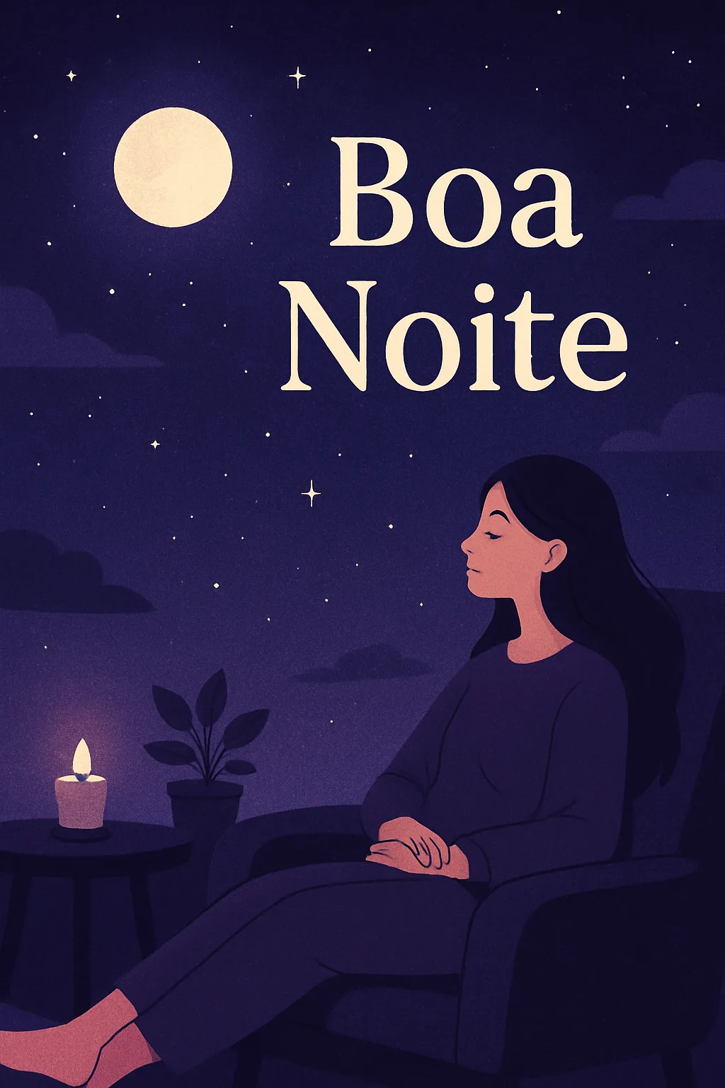Boa Noite Sereno: Cultive Paz, Gratidão e Descanse Profundamente