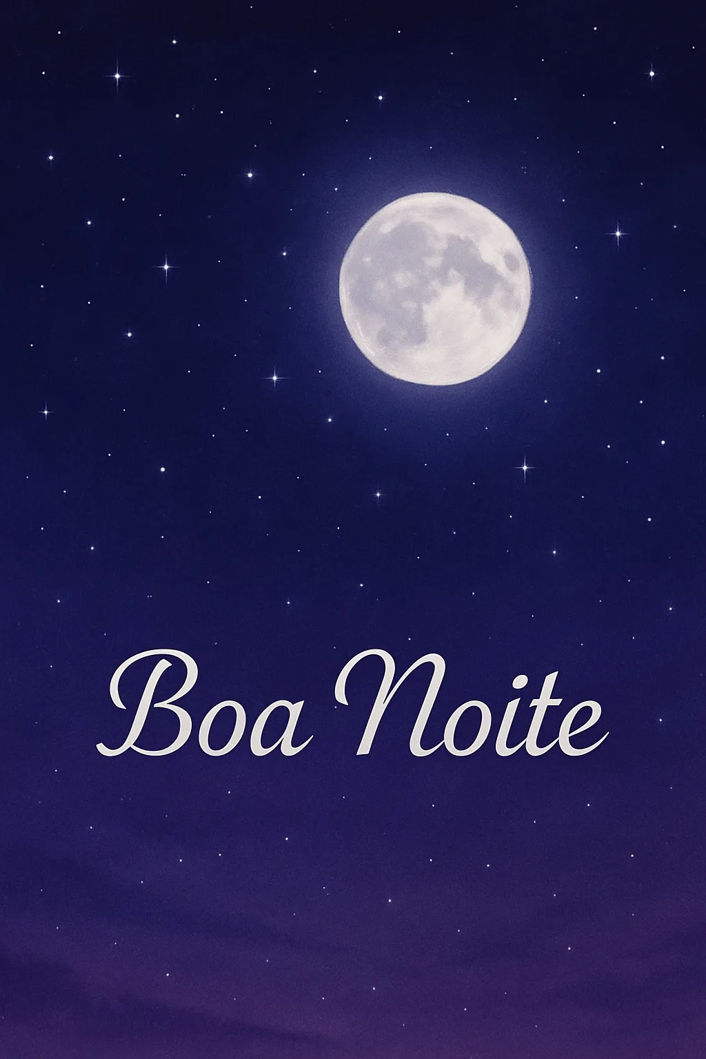 Serenidade Noturna: Gratidão, Paz e Renovação