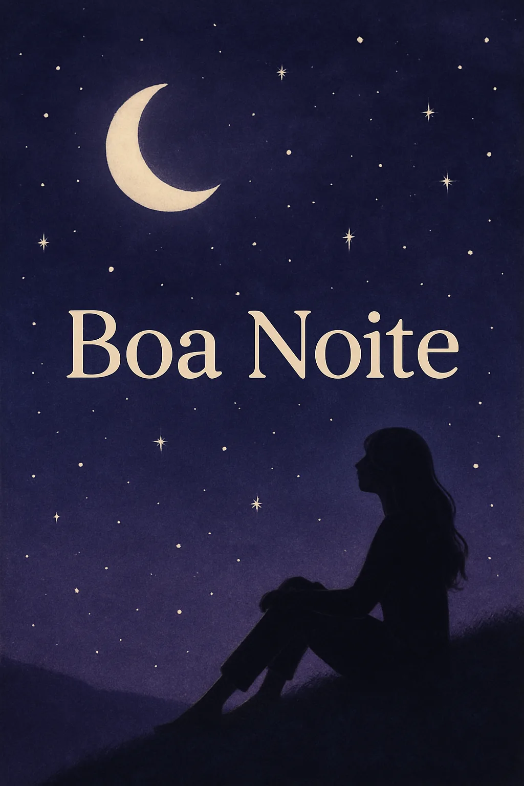 O Abraço Sereno da Noite: Paz, Reflexão e Renovação