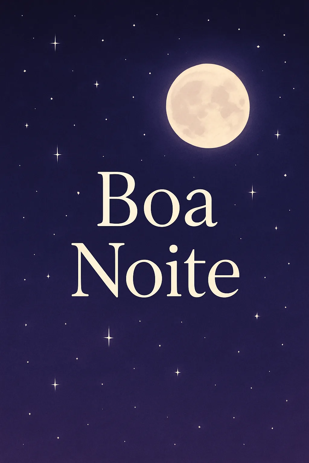 Boa Noite: Cultivando Paz e Renovação Antes do Descanso