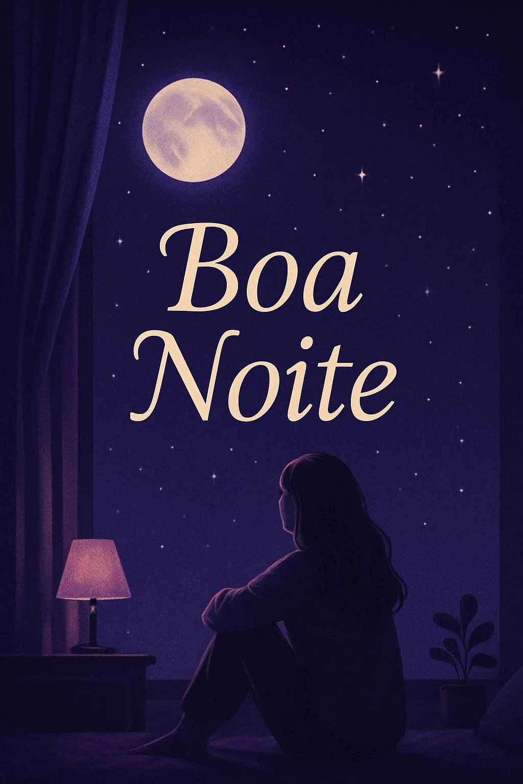 Serenidade Noturna: Sua Boa Noite de Paz e Renovação