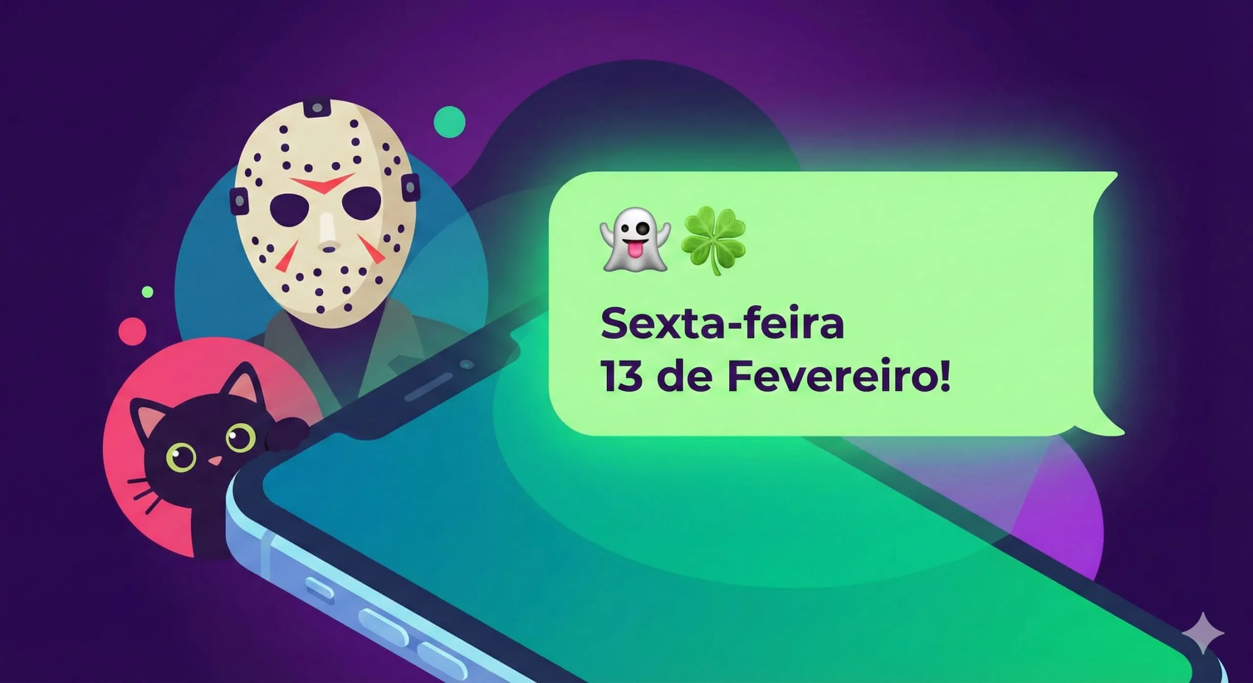 Frases de Sexta-feira 13: +50 Mensagens Criativas para WhatsApp