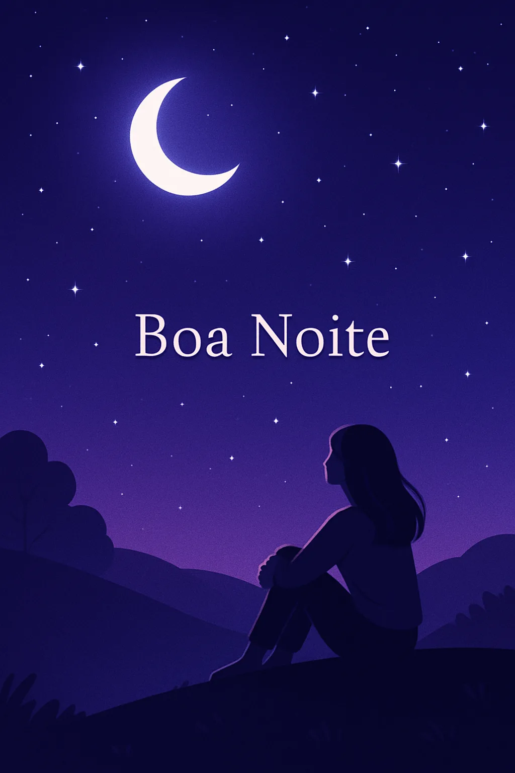 Boa Noite: Cultivando Paz e Renovação para o Amanhã