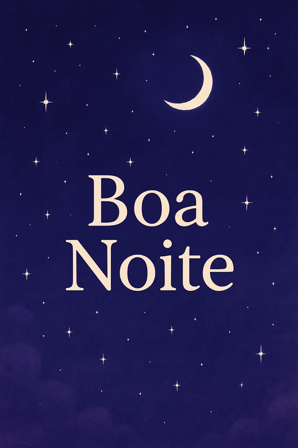 Boa Noite: Seu Momento de Paz e Renovação