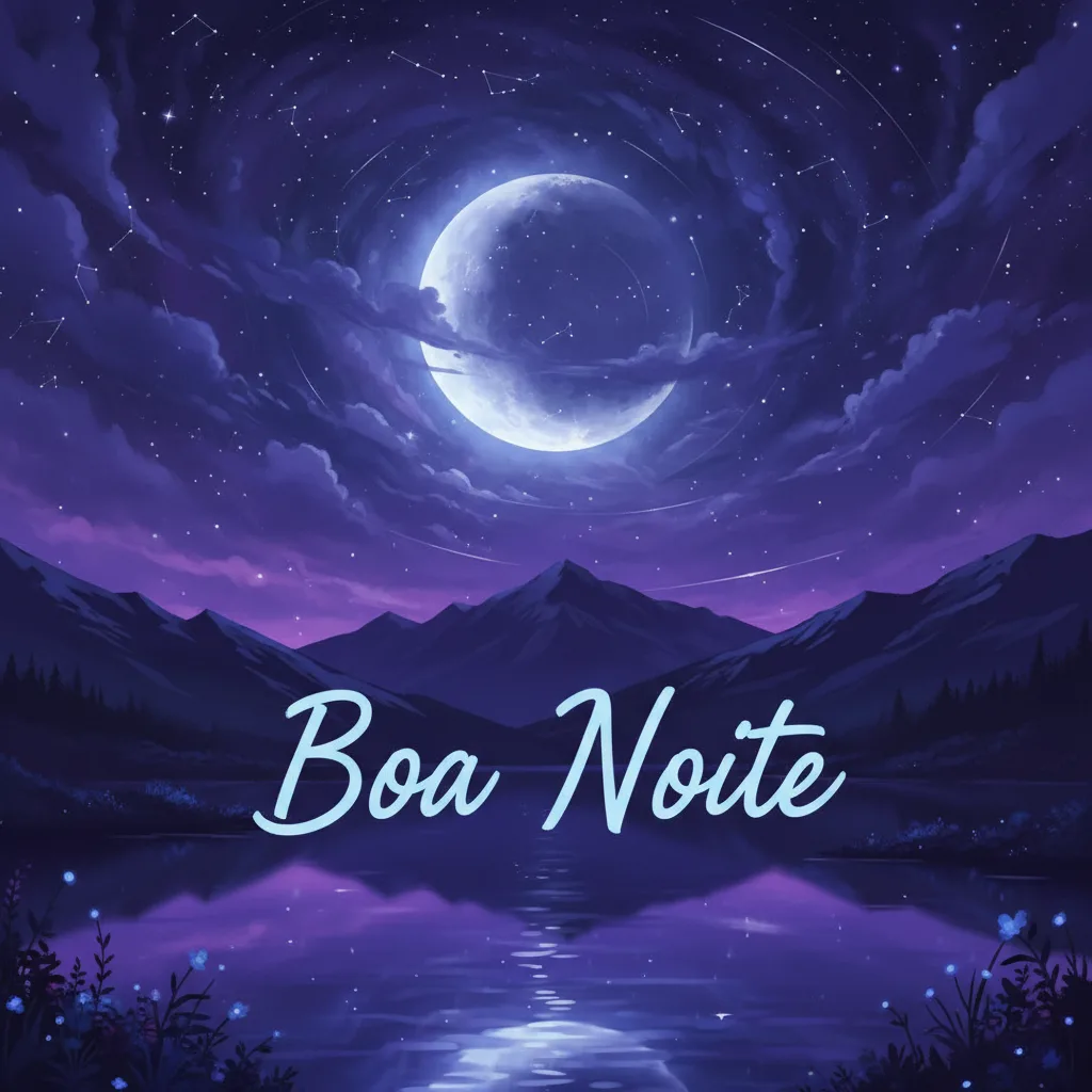 Boa Noite: Cultivando Paz e Renovação para o Amanhã